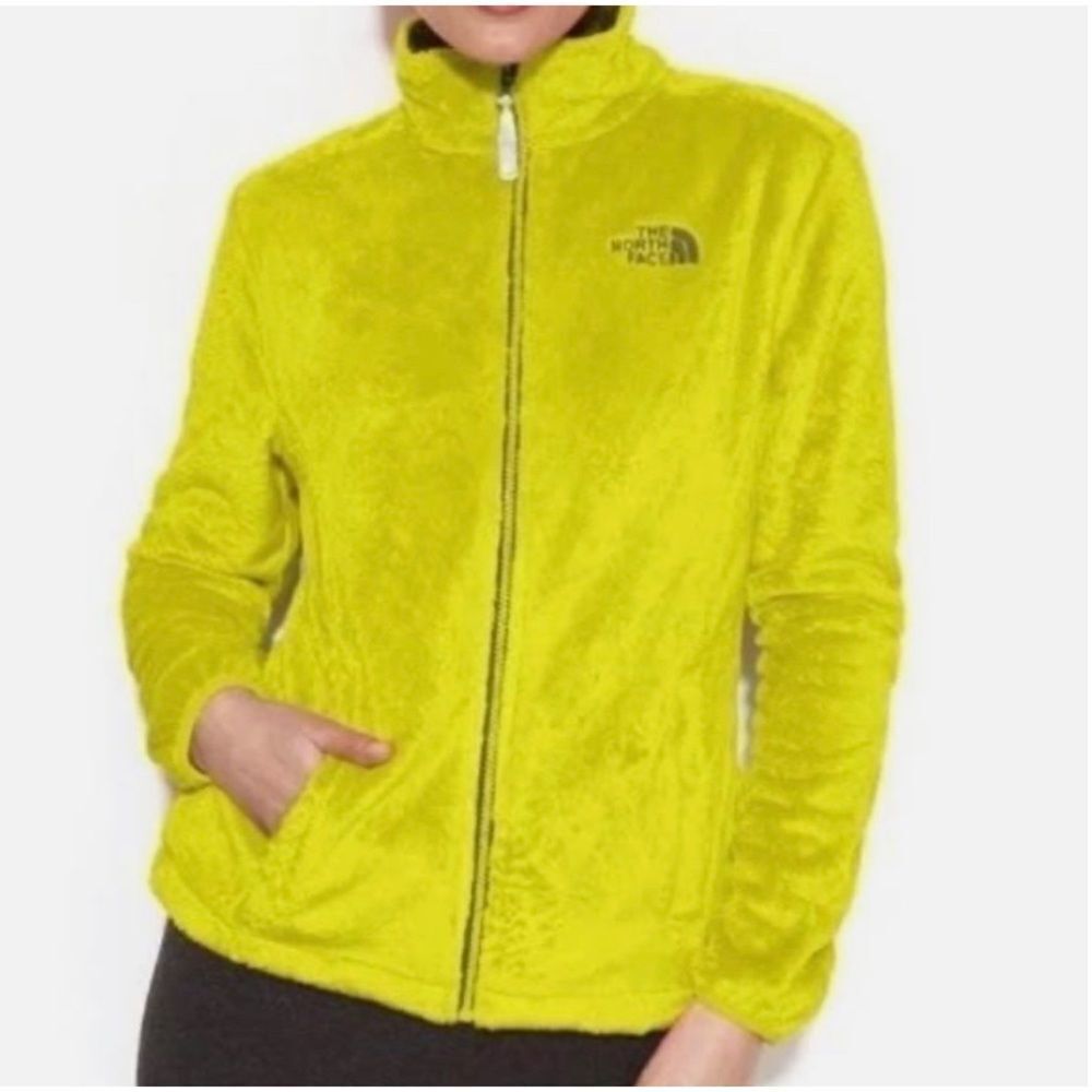 The North Face Women’s Osito Hybrid Full Zip Yellow Jacket Size S/P